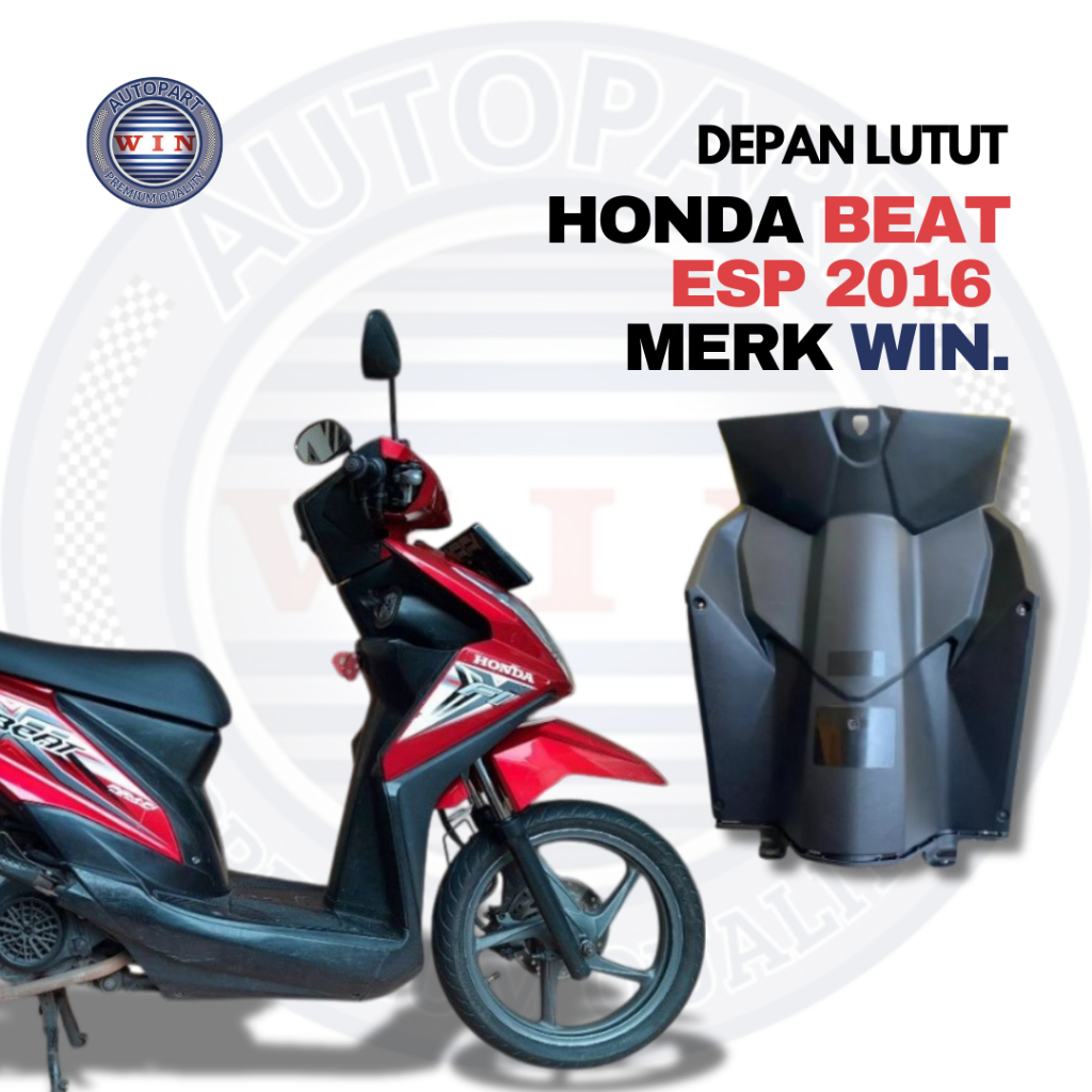Depan Lutut Beat ESP 2016 || Cover Depan Lutut Inner Lower Beat Honda Beat ESP 2016 Merk Win