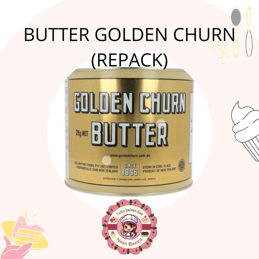 

Golden Churn Butter / Captong Mentega 100 gr | 250 gr ( Repack )