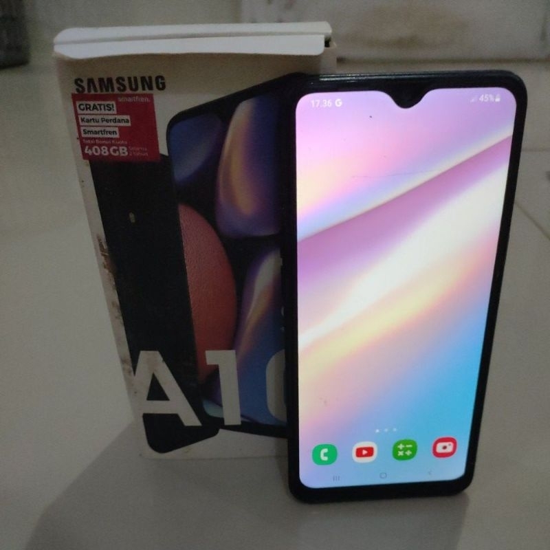 Samsung A10S ram 2/32 second bekas