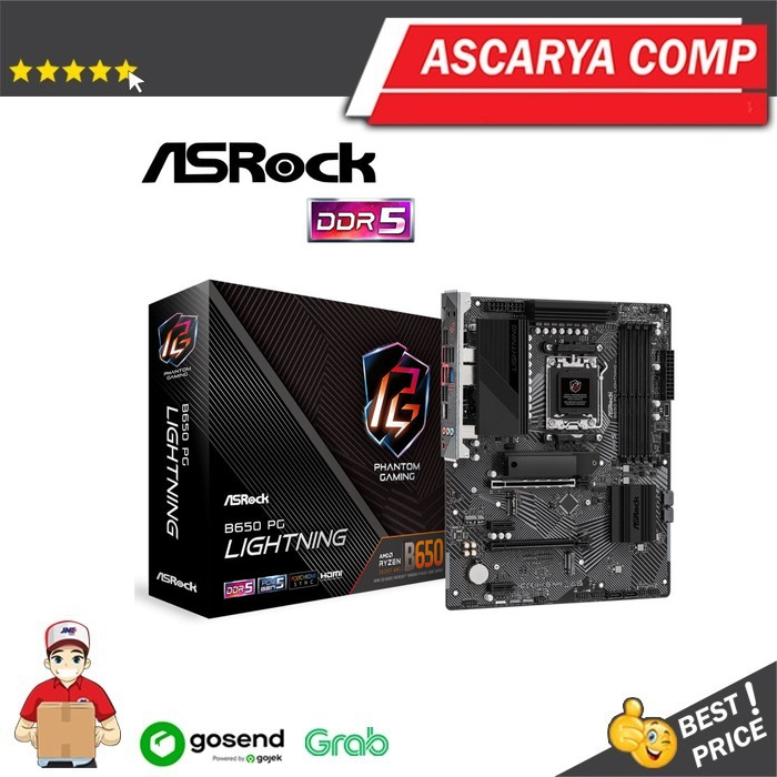 ASROCK B650 PG Lightning | Motherboard AMD B650 Ryzen AM5