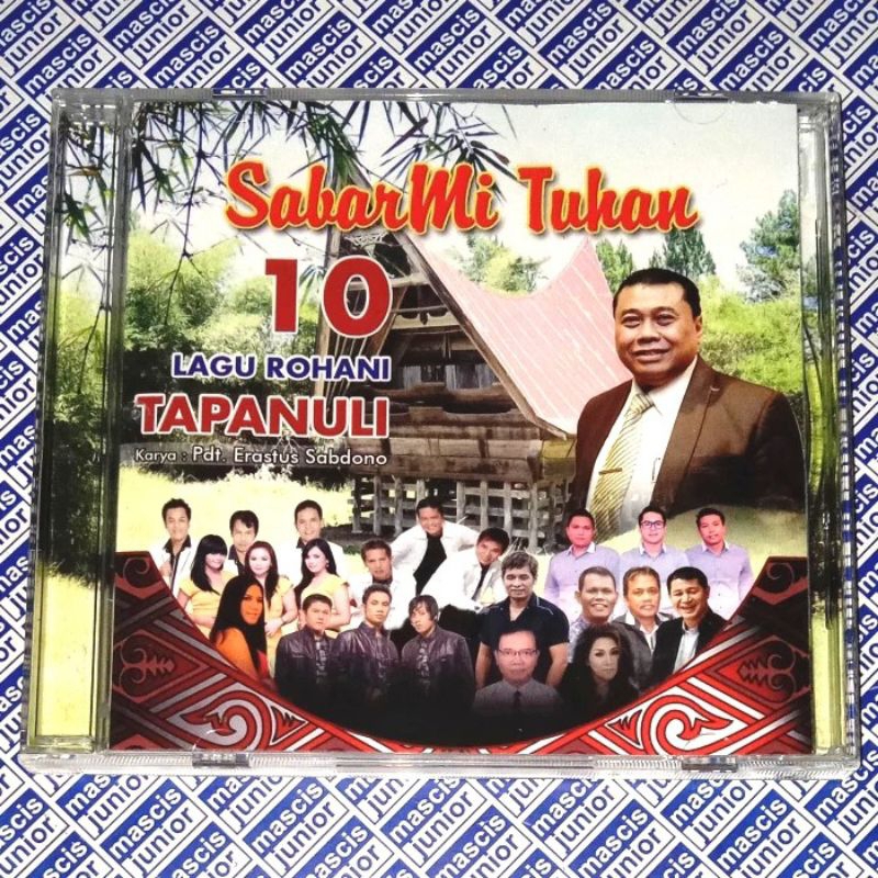CD SABARMI TUHAN - 10 LAGU ROHANI TAPANULI KARYA PDT. ERASTUS SABDONO