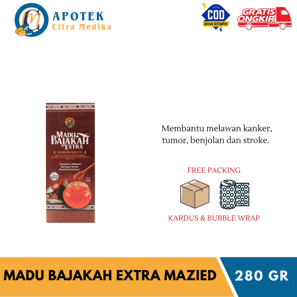 

Madu Bajakah 280gr - Melawan Kanker Tumor Benjolan Stroke