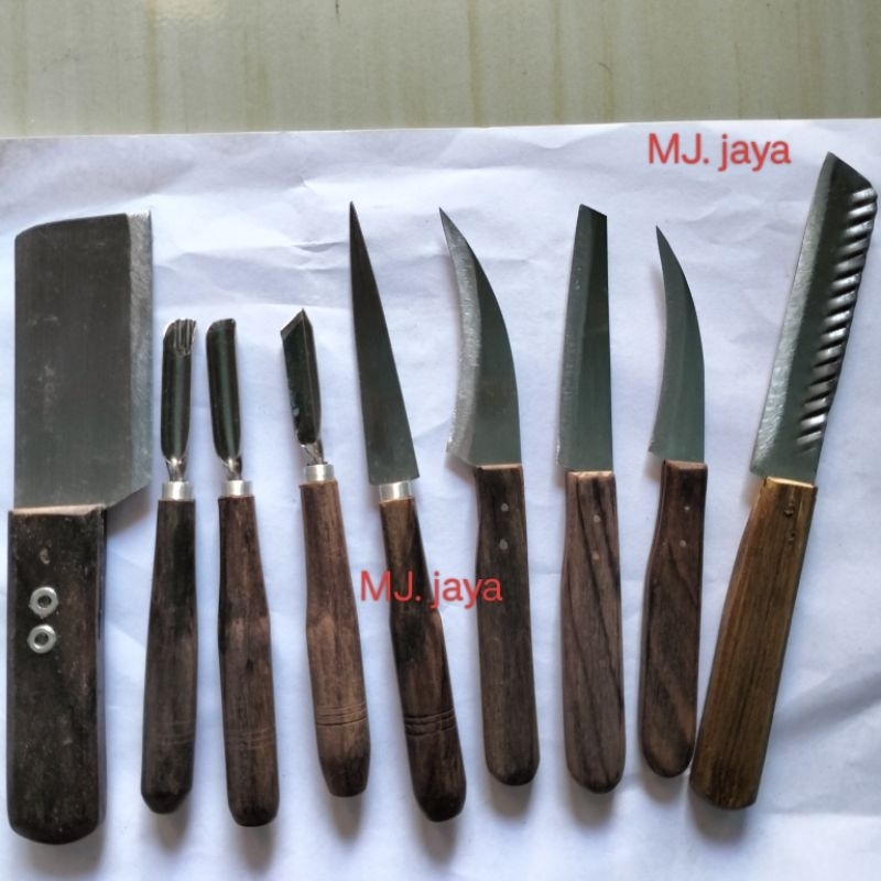 pisau garnish/ Pisau carving/ pisau tumpeng isi 9