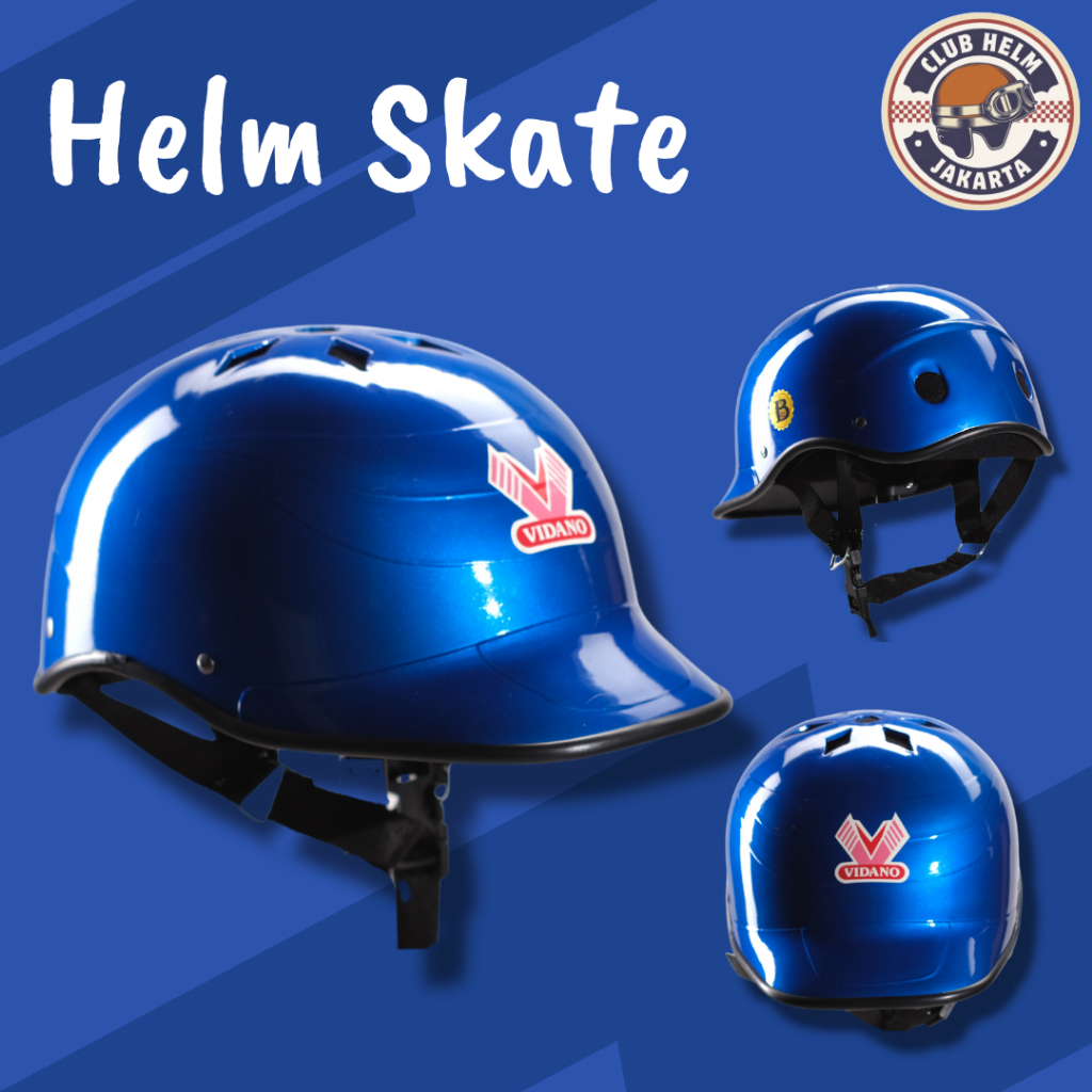 Helm Skate Sepeda Model Cetok Jadul Vintage