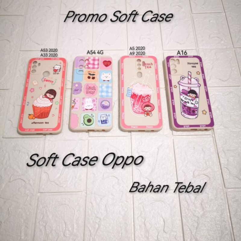 Soft Case Hp Oppo Motif - Soft Case Oppo A15 - Soft Case Oppo A3S - Soft Case Oppo A16 - Soft Case O