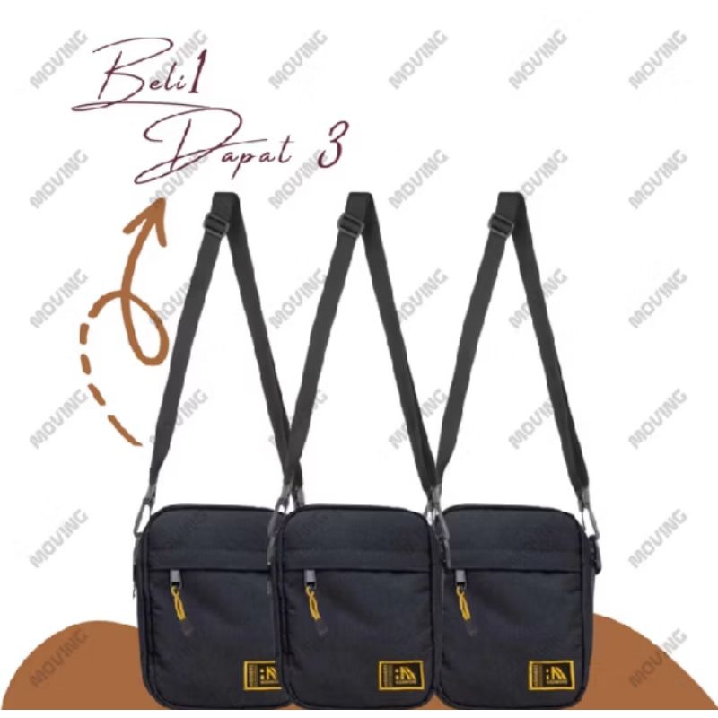 TAS SELEMPANG PRIA BELI 1 DAPAT 3