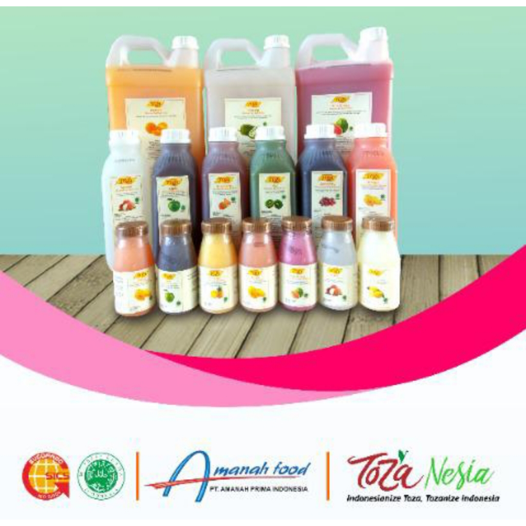 

Ay00! Toza Juice Siap minum(RTD) 5 Liter/ JUS BUAH SEGAR 5L