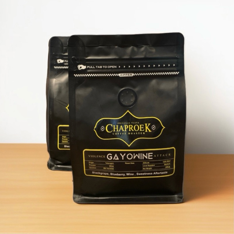 

SINGLE ORIGIN COFFEE / GAYOWINE / ARABICA COFFEE 250gr / Biji Kopi / Kopi Bubuk Arabica by Chaproek Coffee Roaster