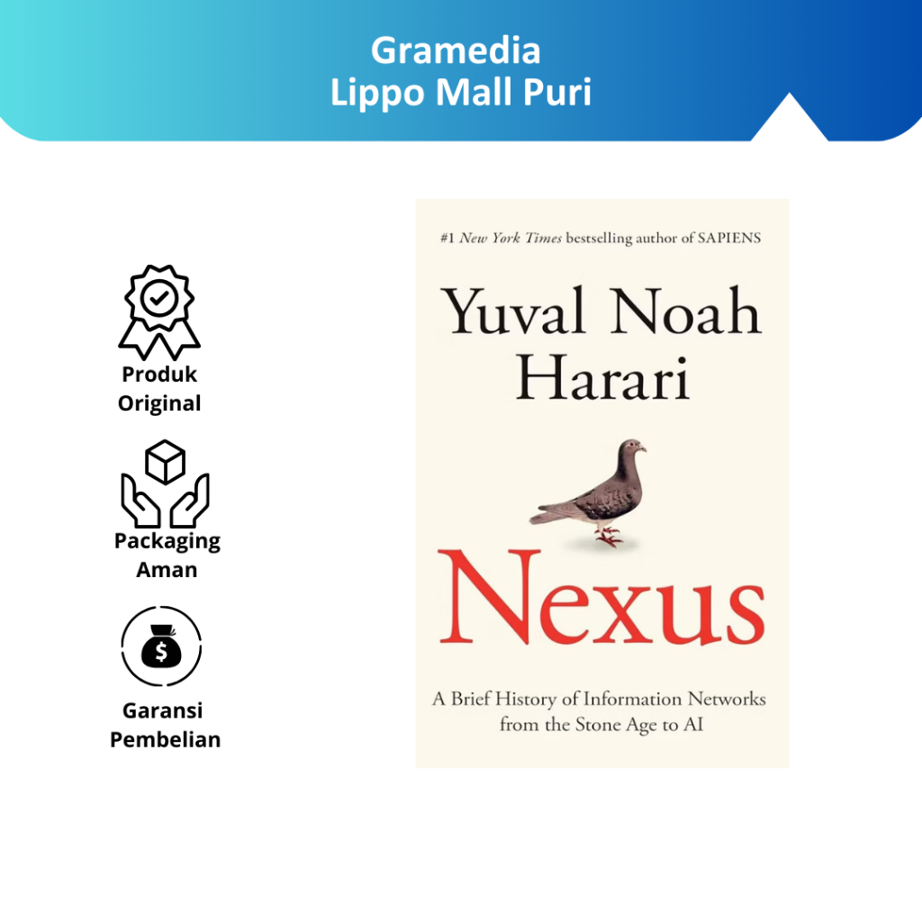 Gramedia Lippo Mall Puri -Nexus (Yuval Noah Harari)
