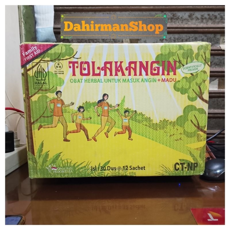 Tolak Angin Cair Sidomuncul 1 Karton isi 30 Box @12Sachet