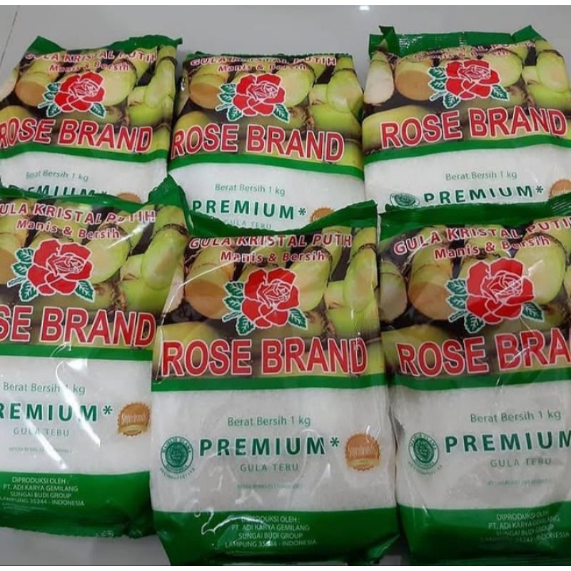 

Gula Rosebrand hijau kemasan 1kg