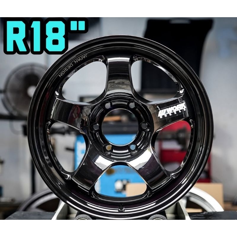 Velg Work Mester mobil pajero,LC prado,Fortuner Ring 18