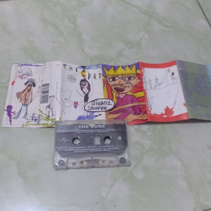 kaset pita THE CURE - The cure