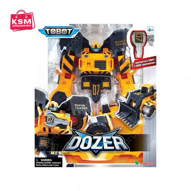 YOUNG TOYS TOBOT GD DOZER ORIGINAL transforming robot