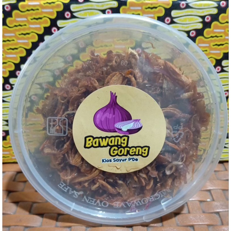 

Bawang Goreng Kios P'de 50 gram