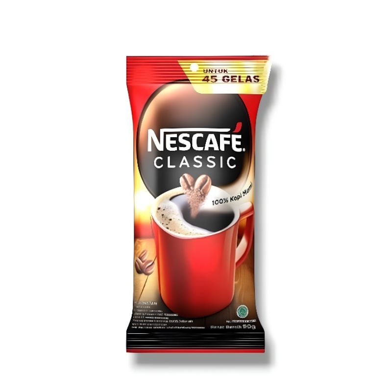 

Nescafe Classic Coffe Kopi 90gram Untuk 45 Gelas