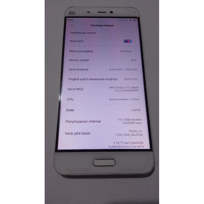 Mi5 Pro (4/128) Batangan