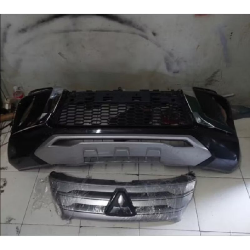 bemper depan all new Pajero sport tahun 2023 full set