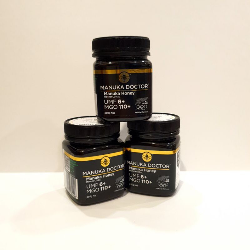 

Manuka Doctor Manuka honey monofloral, UMF 6+ ,MGO110+ isi 250g
