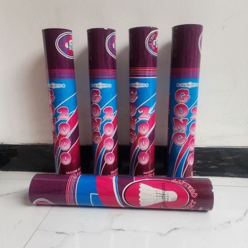 SHUTTLECOCK BADMINTON GONG 2000 ORIGINAL 1 SLOP 12 PCS KOK BADMINTON KOK