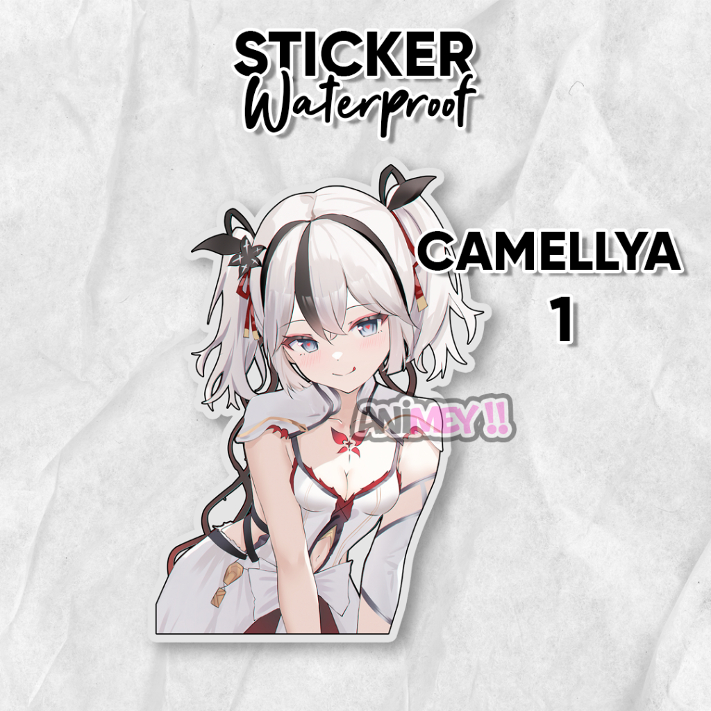 

Stiker Camellya Wuthering Waves / Sticker Anime Waterproof