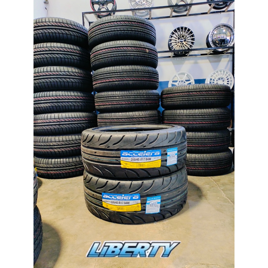 Ban Mobil Semislik Ring 17 205/45 ACCELERA 651 SPORT 205 45 R17 Ban Mobil Slik/Semislik R17 Murah