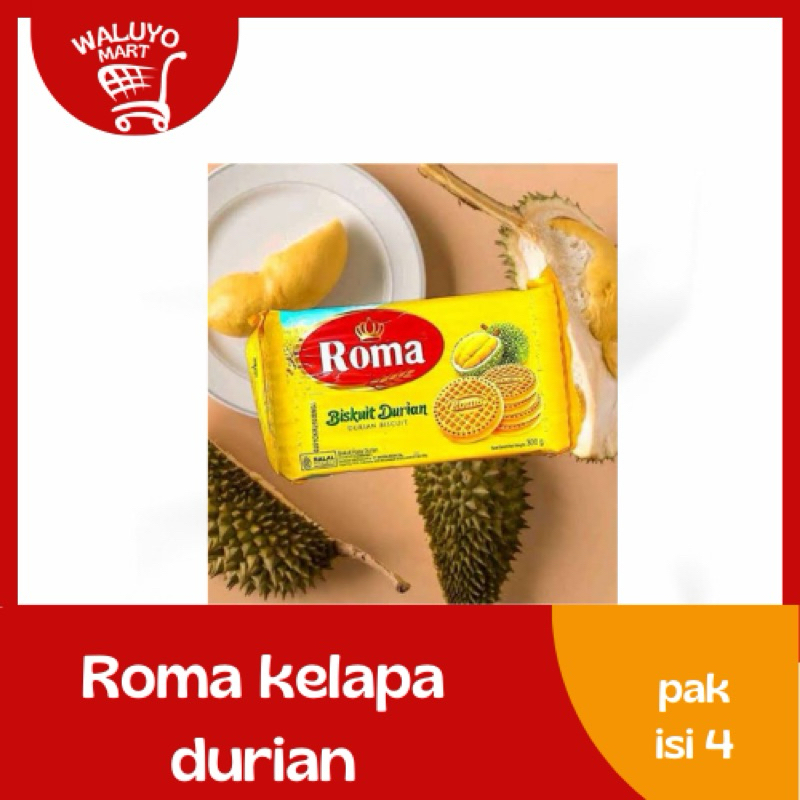 

Roma kelapa durian/pak