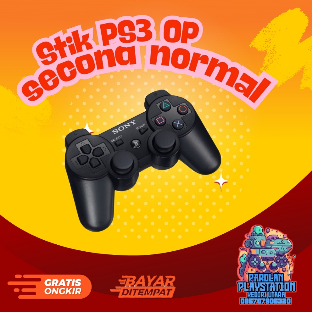 STIK PS3 OP BEKAS NORMAL KHUSUS PS3 TIDAK BISA UNTUK HP/ANDROID
