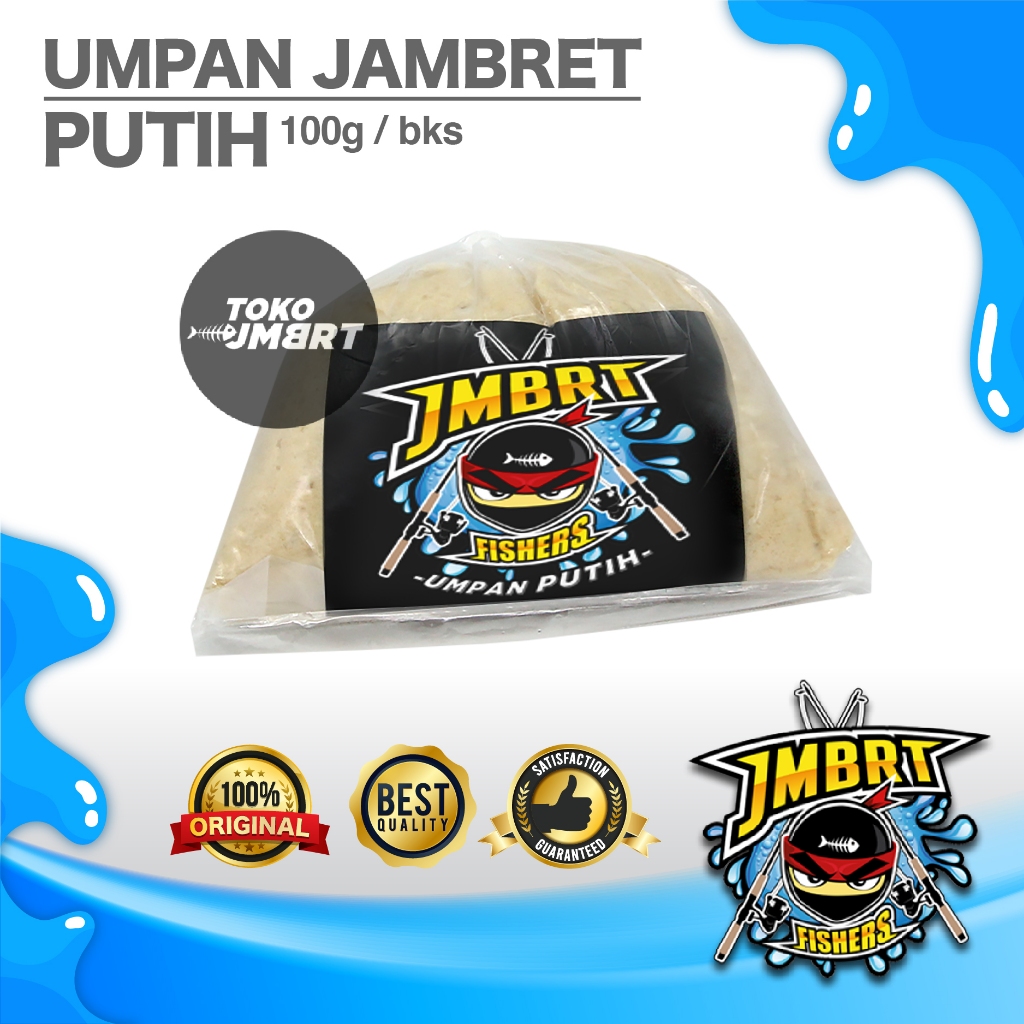 Umpan JAMBRET (Putih) | Umpan Ikan Mas Siap Pakai