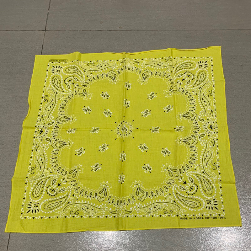 Bandana Slayer Motif Paisley Made in Korea Import