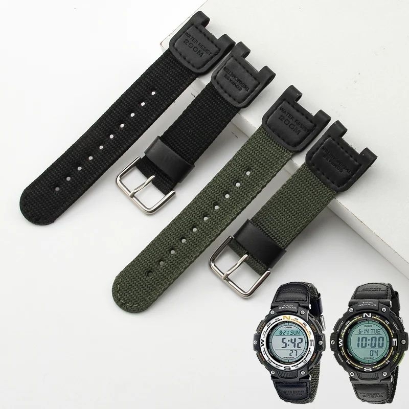 Strap Tali Nilon Canvas Jam Tangan Casio G-Shock SGW-100 SGW-200 GW-3000B GW-3500 PAS-400B Tali Jam 