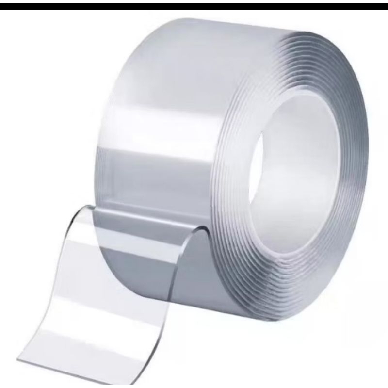 

double tape nano selotip bening