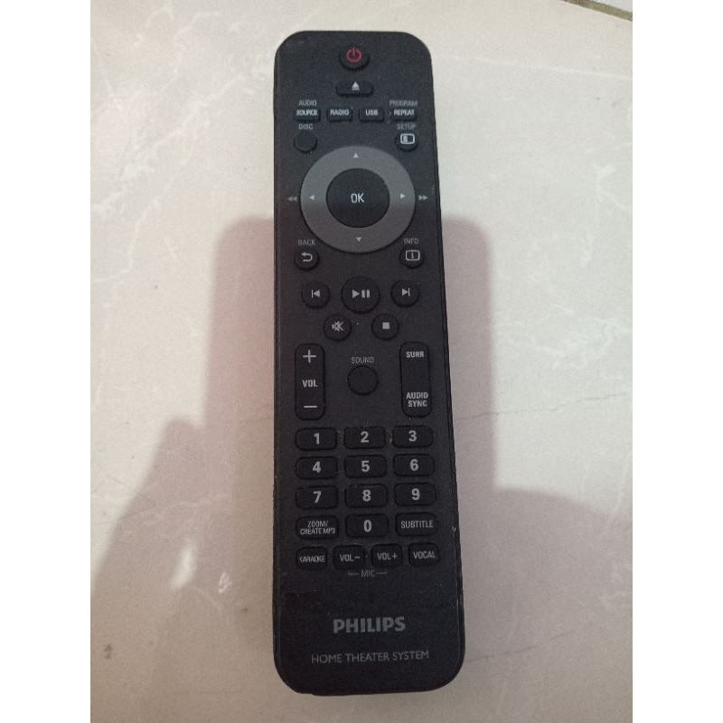 remot home teather philips