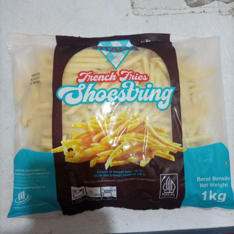 

Vitalia Shoestring Kentang Goreng Frozen 1kg