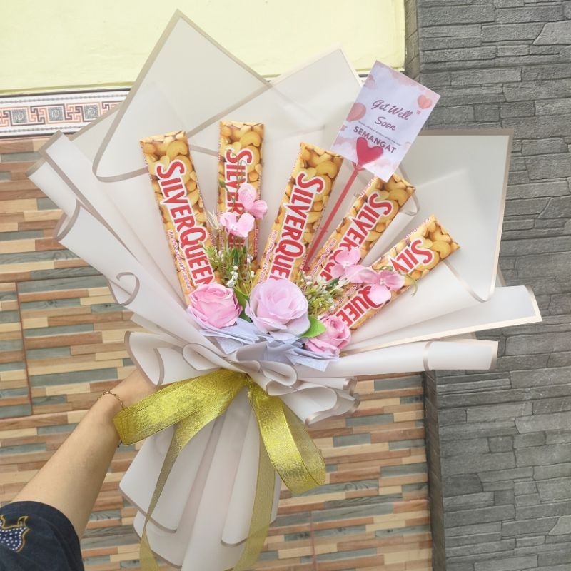 

Buket Coklat/Buket Silverqueen/Buket Dairy Milk/Buket Cadburry