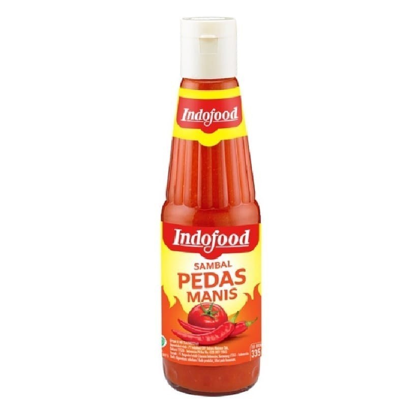 

Indofood Chilli Sauce 275ml / Saus Sambal Pedas 275ml