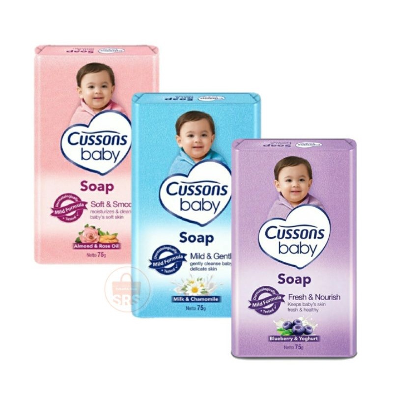 [SR] CUSSON BABY SOAP // SABUN BATANG CUSSON BAYI 75 GRAM