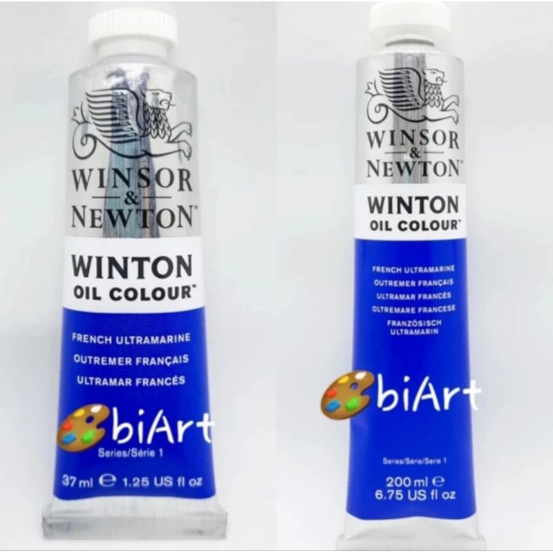 

Cat Minyak Winton Oil Colour 200ml / 37ml French Ultramarine Winsor & Newton