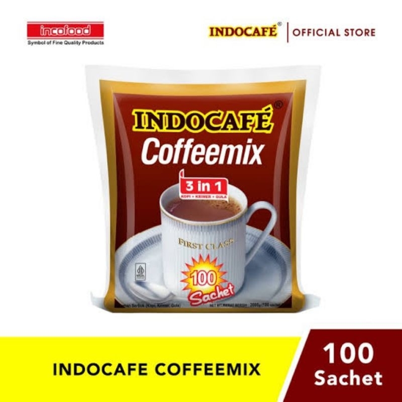 

Indocafe Coffeemix 1 pack isi 100 sachet