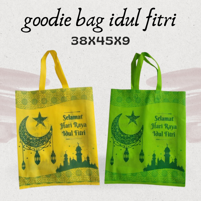 

Goodie Bag idul fitri // Tas Hampers lebaran 38x45 LUSINAN