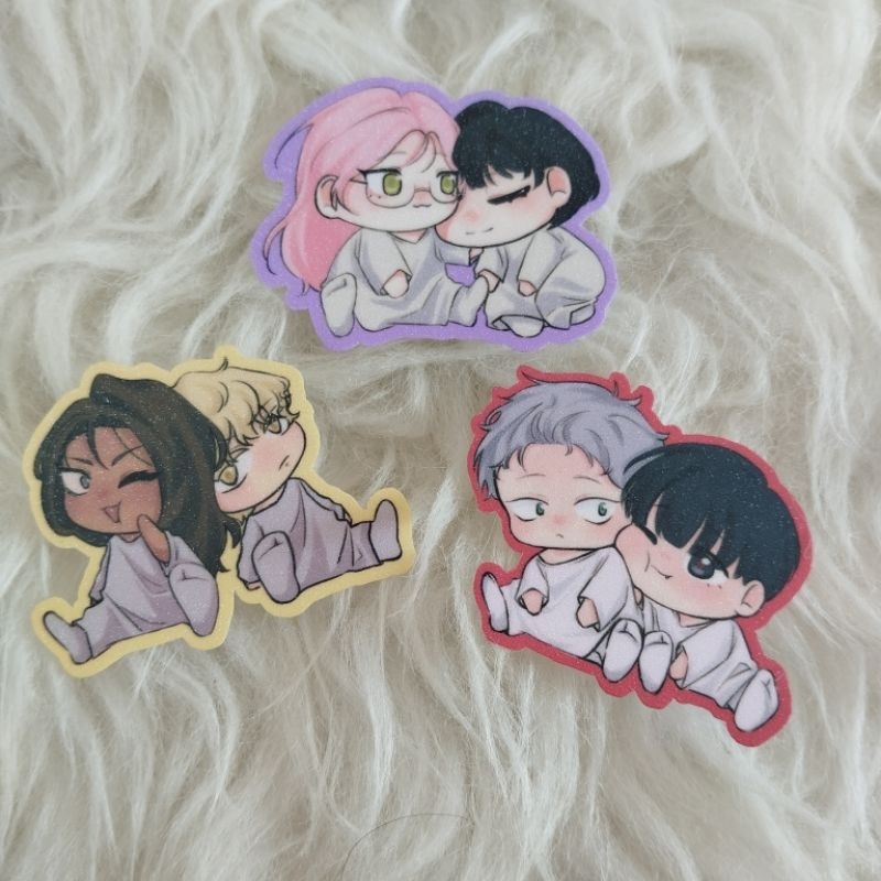 

Vinyl Sticker Glitter Laminated ALNST IvanTill, MiziSua, HyunaLuka
