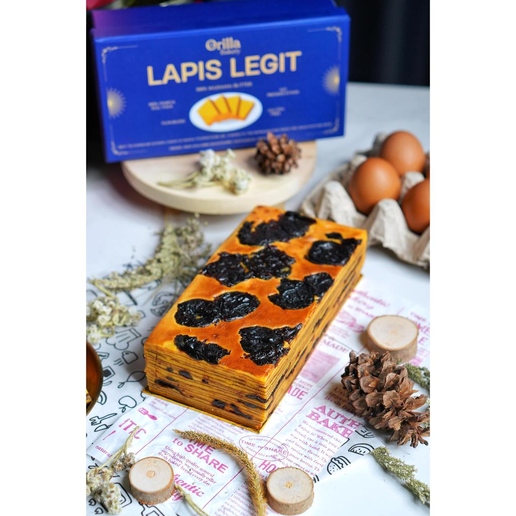 

PRE ORDER Lapis Legit Prunes 18x9 Orilla Bakery FULL WISJMAN GLUTEN FREE