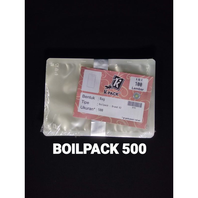 BOILPACK 500 (16x22.5) Kemasan Tahan Panas