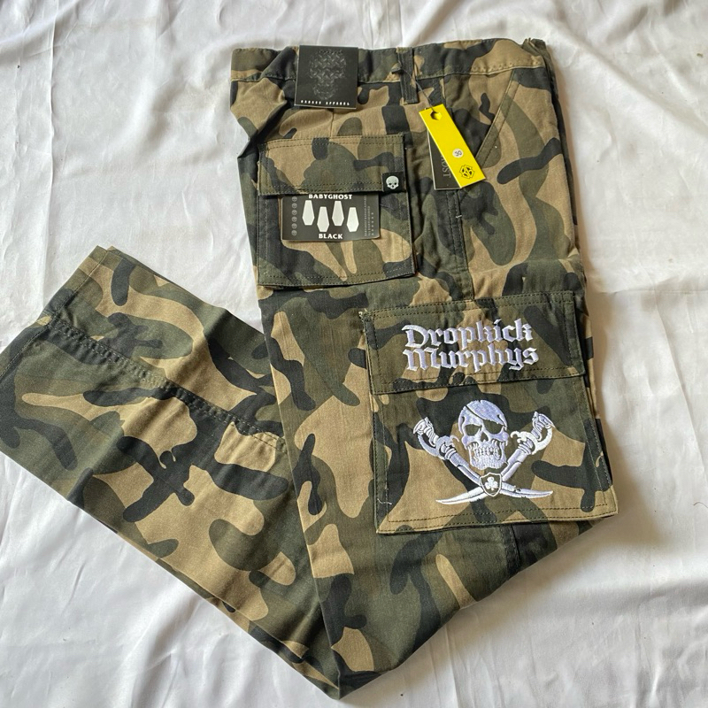 celana dropkick murphys ppanjang cargo army skena prapatan rebel uk 30