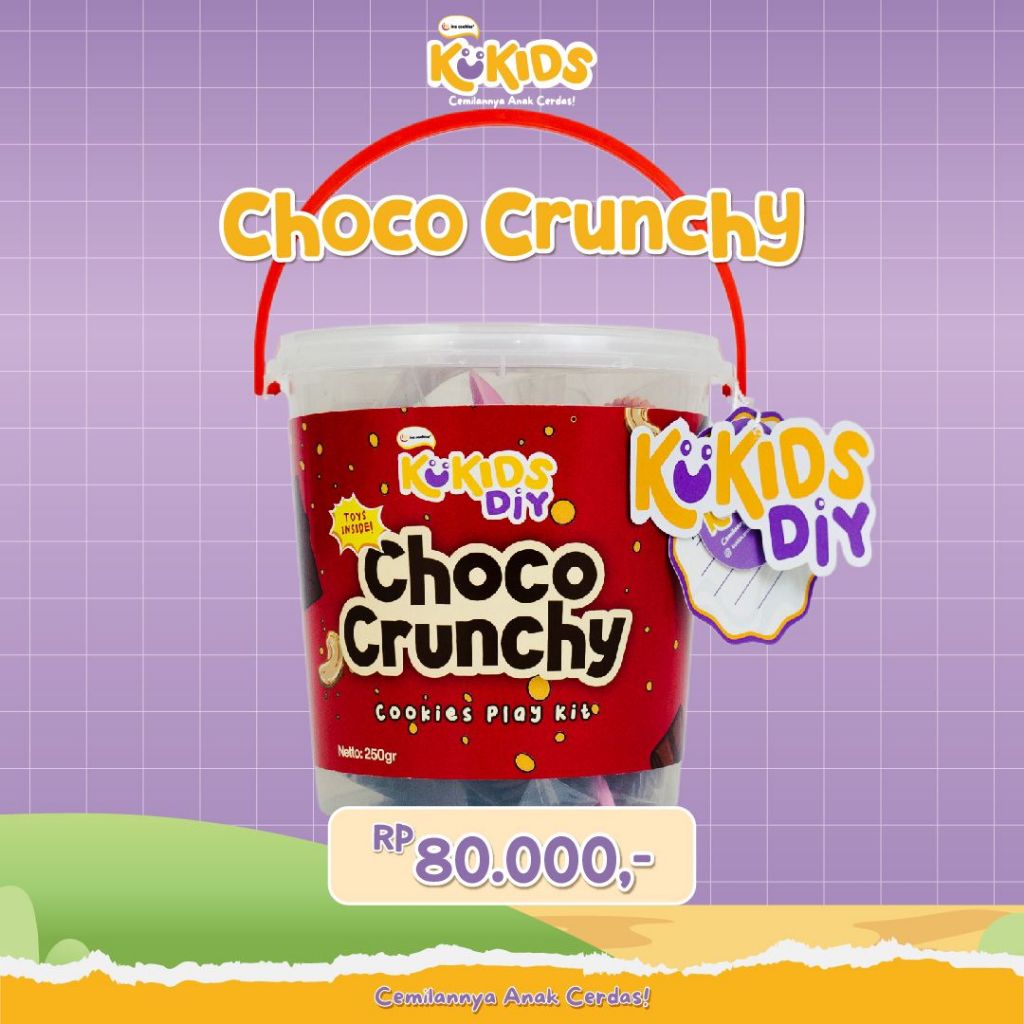 

Kukids DIY Bucket Kit Choco Crunchy by Ina Cookies