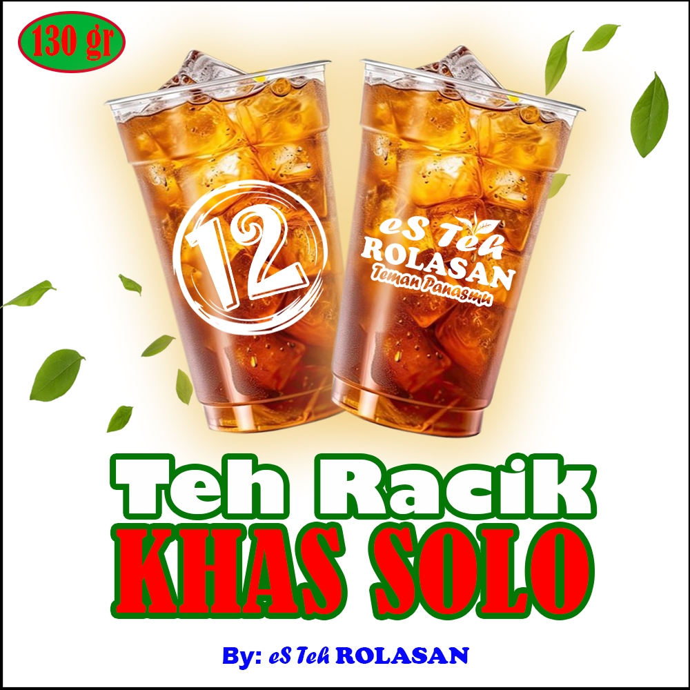 

Racikan Teh KHAS SOLO Ginastel 130 gr