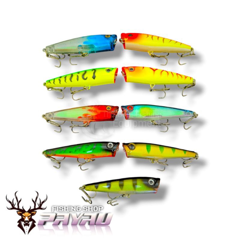 mini popper rep Yo-Zuri 70F minnow ultralight casting