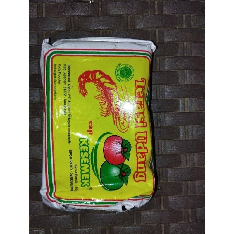 

terasi udang cap kesemek berat 80 g