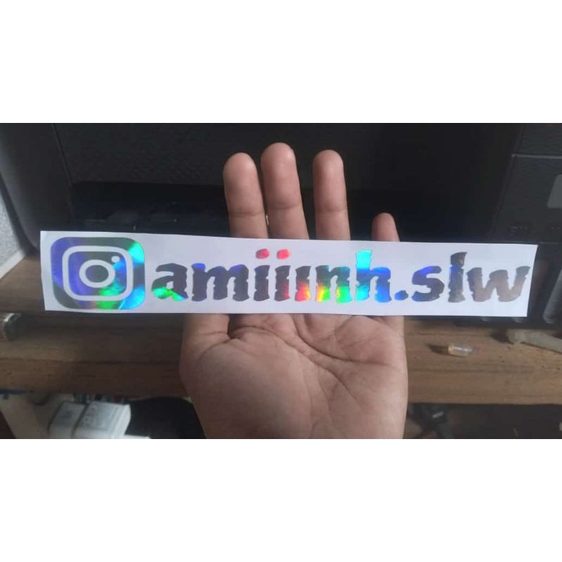 

STIKER NAMA CUSTOME