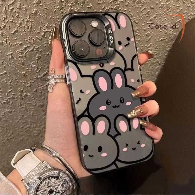 LL32 Premium Matte Case Casing Hp Rabbit Cute Untuk Xiaomi Redmi 14C A1 A2 A3 9 9A 9C 9T 10 4G 10A 1